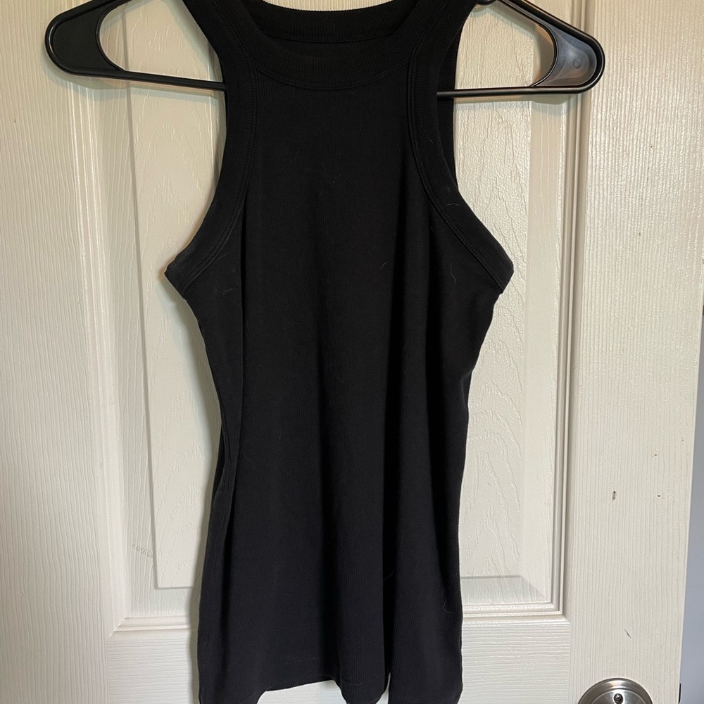 Black Sleeveless Women's Top